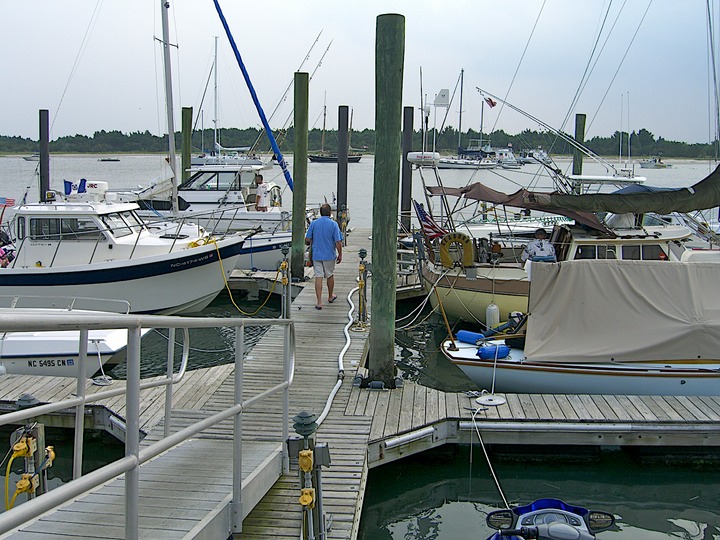 101 Beaufort, NC town dock