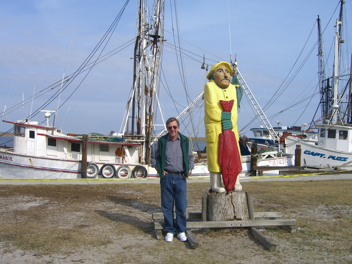 19 Two old salts in Apalachacola, FL
