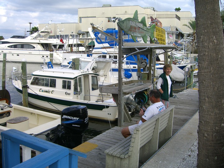 47 Moored at the Tarpon Spring City marina