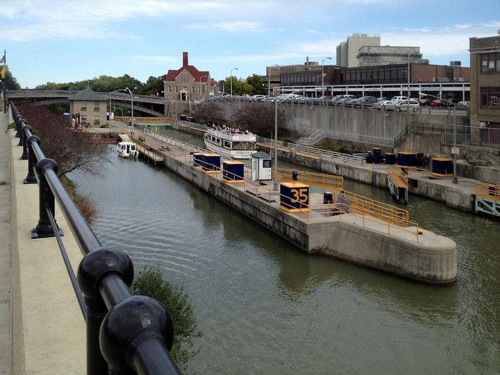Moored at the Lockport Town Dock 2