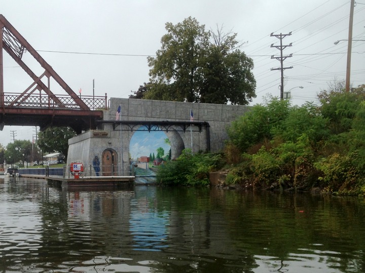 Newark Town Dock Murals 1