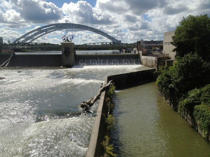 The Gennesee River in Rochester 2