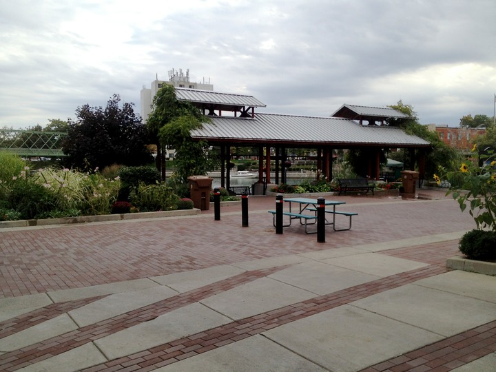 The North Tonawanda Dock Across the Canal